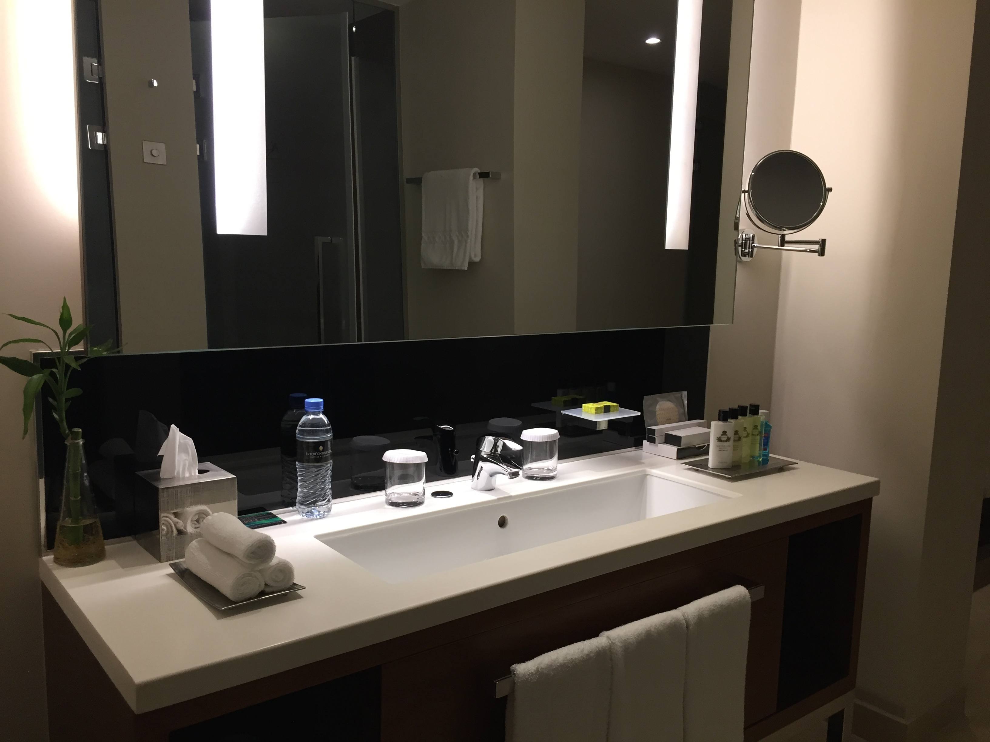 Master bathroom sink- InterContinental Doha The City