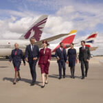 Iberia, British Airways and Qatar Airways cabin crew